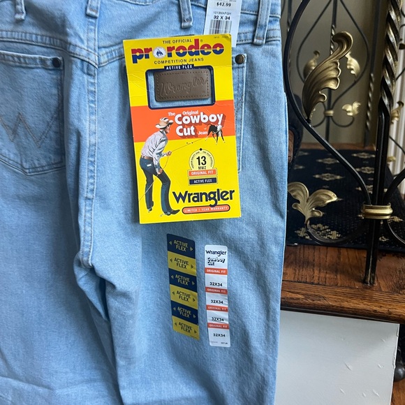Wrangler NWT Cowboy Cut ProRodeo Competition Jeans.32 x 34 original fit. Flex - Picture 6 of 9